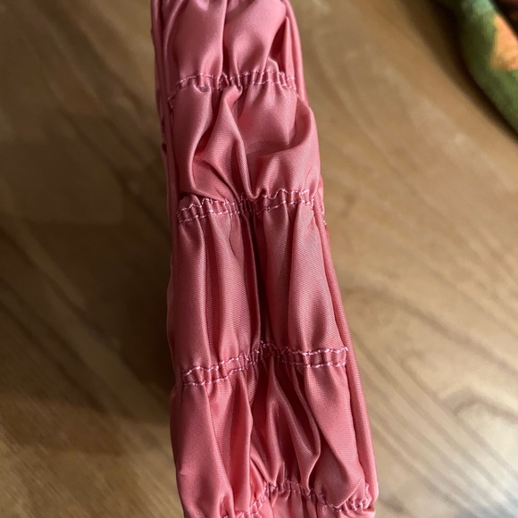 PRADA Hobo Tessuto Gaufre with Saffiano Mini Pink - Picture 10 of 13